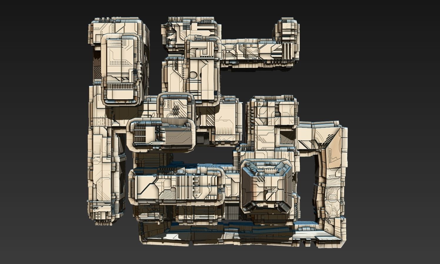 space equipment node 00059 3D model_18