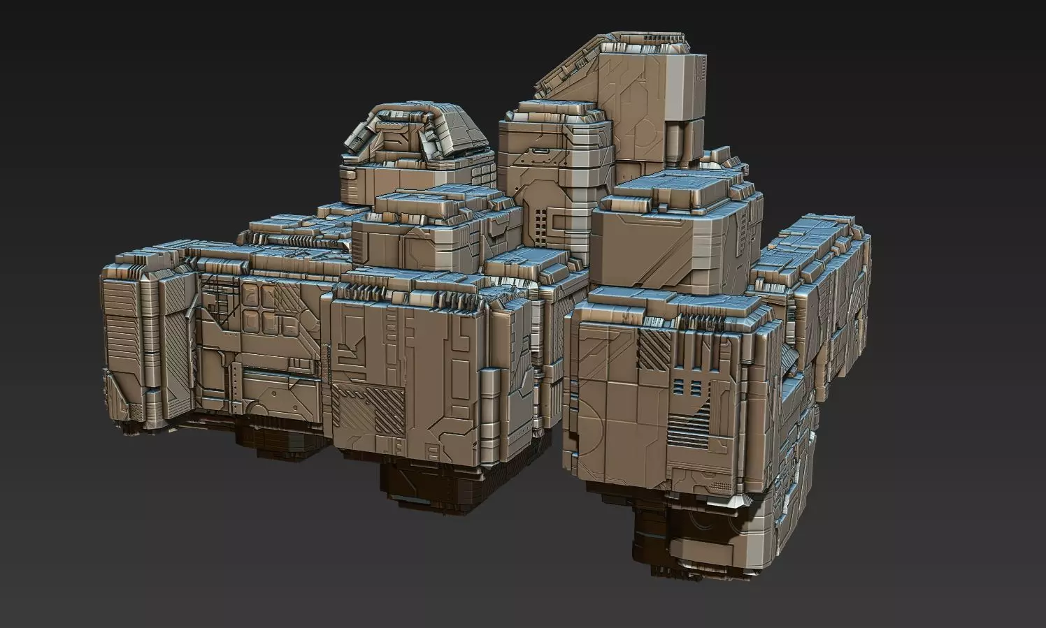 space equipment node 00059 3D model_0