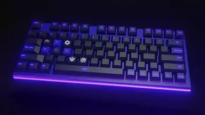 valorant keyboard fanart