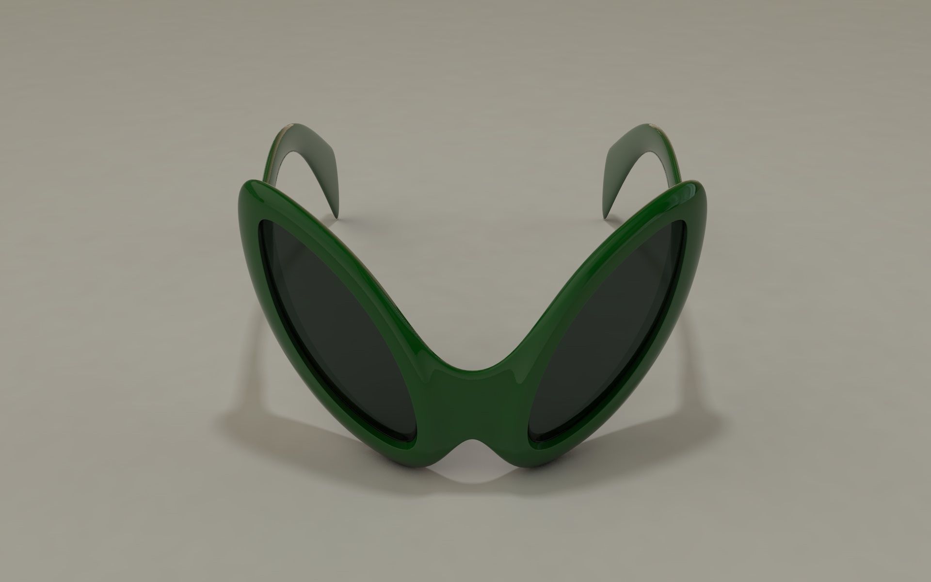 Alien Glasses 3D print model