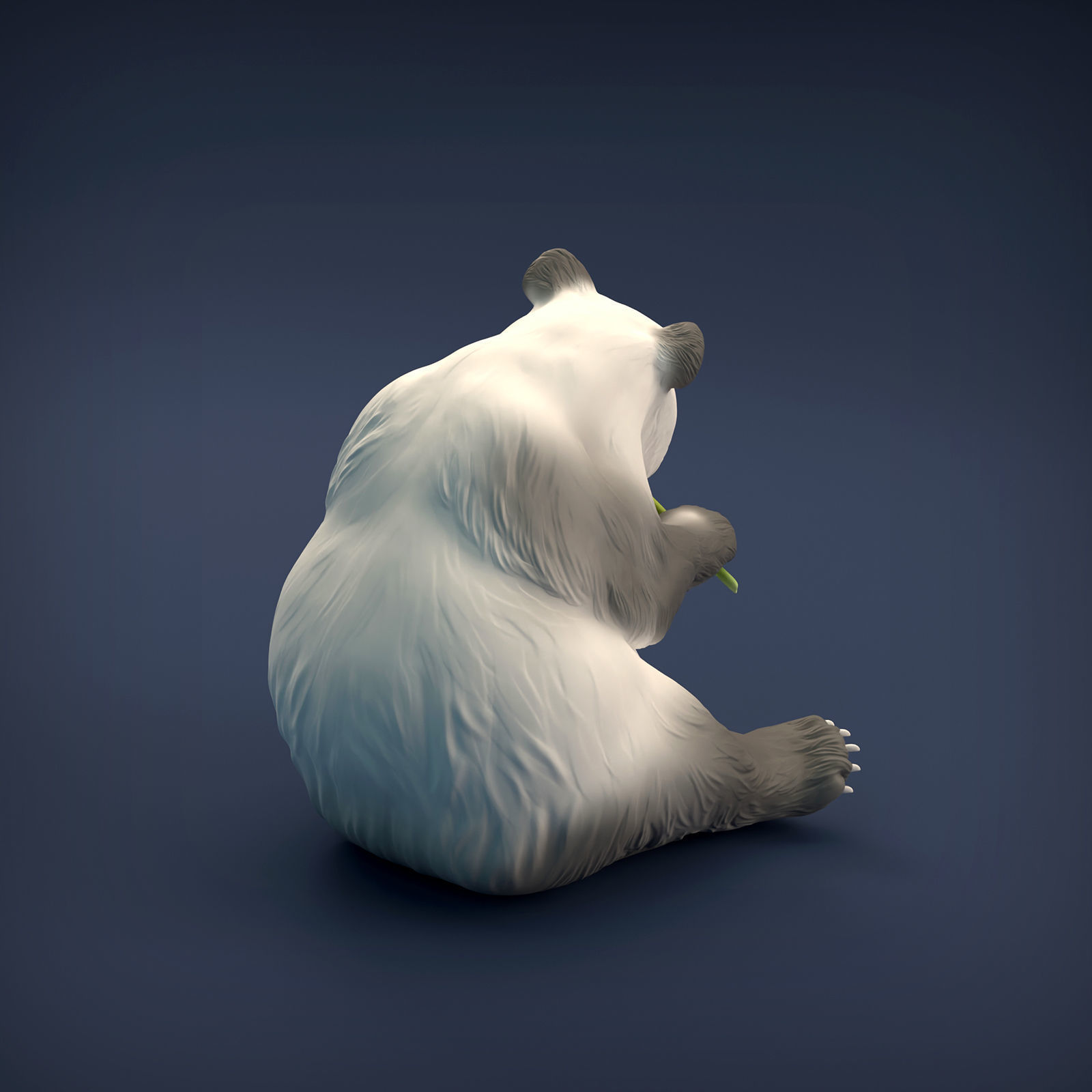 Giant Panda for 3D printing 3D print model_5