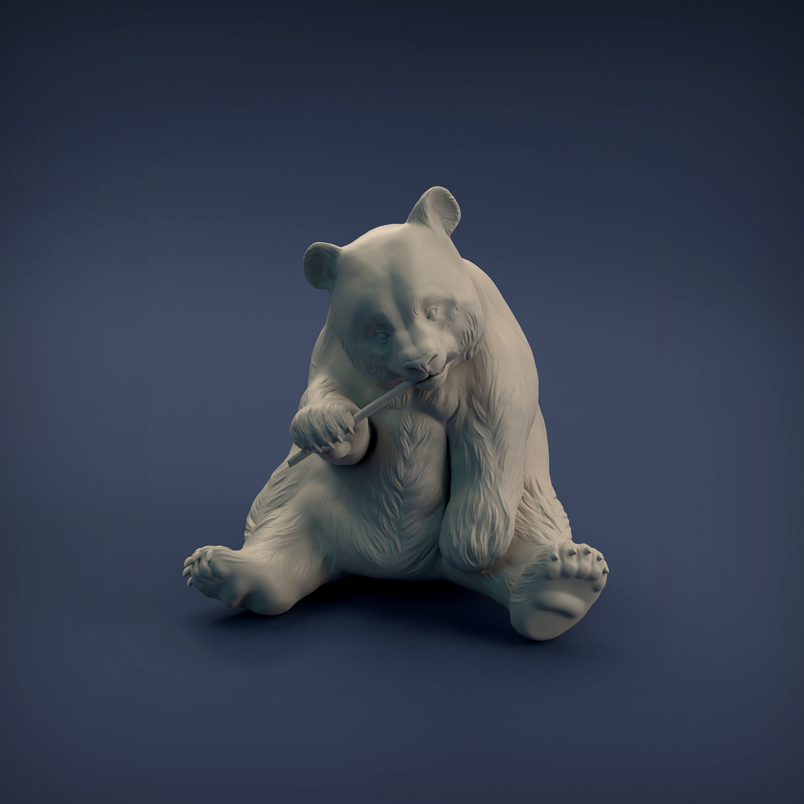 Giant Panda for 3D printing 3D print model_1
