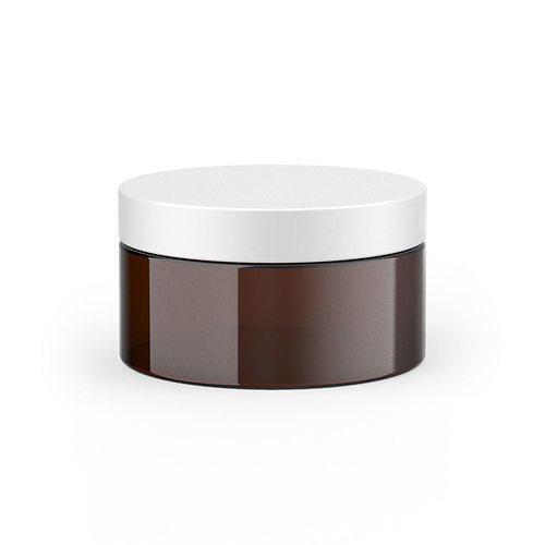 Cosmetic Jar Low-poly 3D model