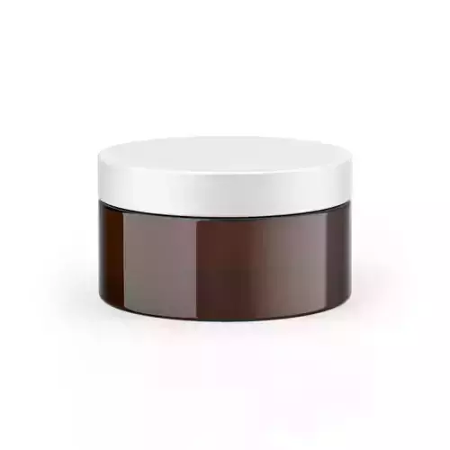 Cosmetic Jar Low-poly 3D model