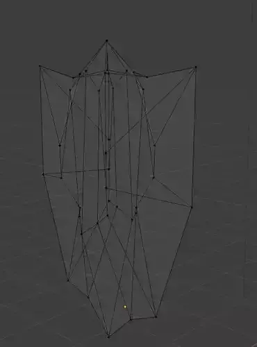 Golden Metallic Shield