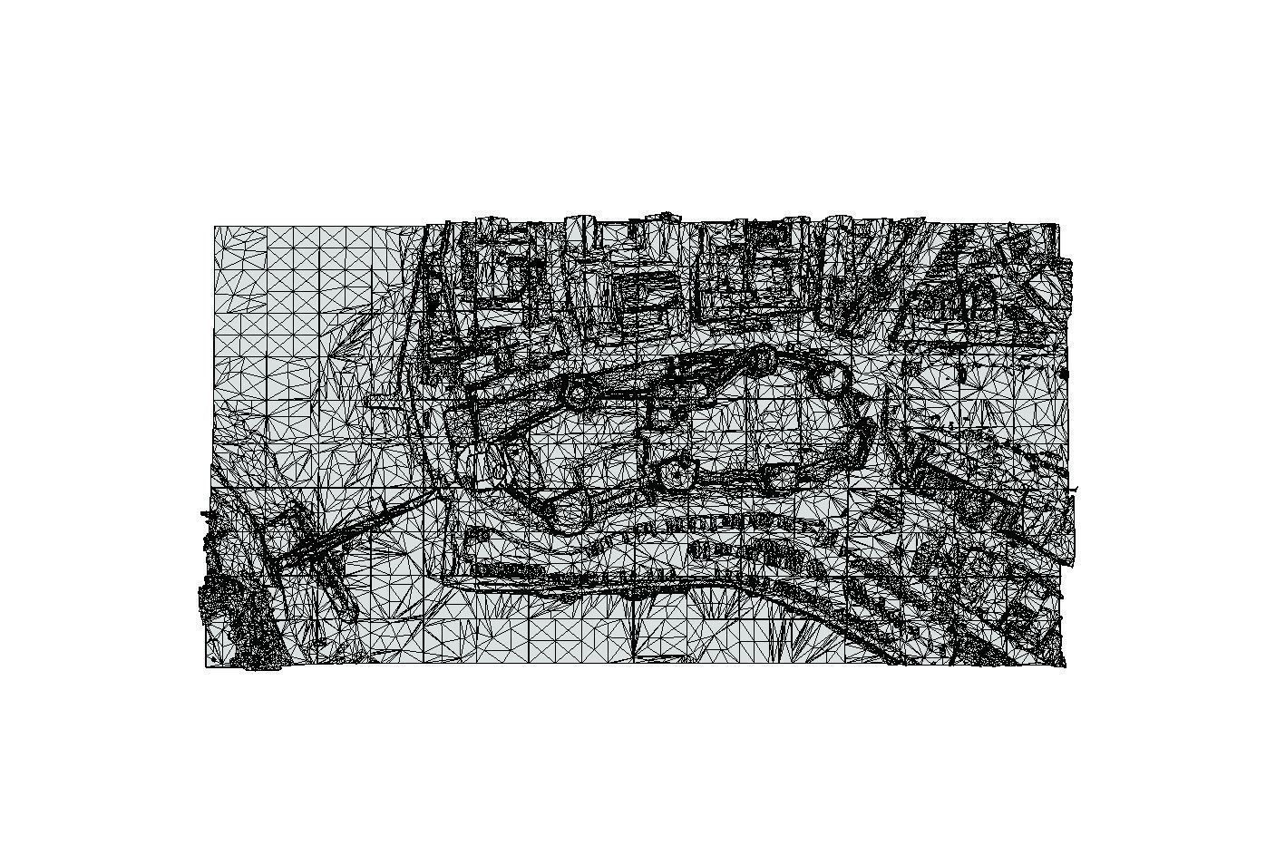 Caernarfon Castle Low-poly 3D model_9