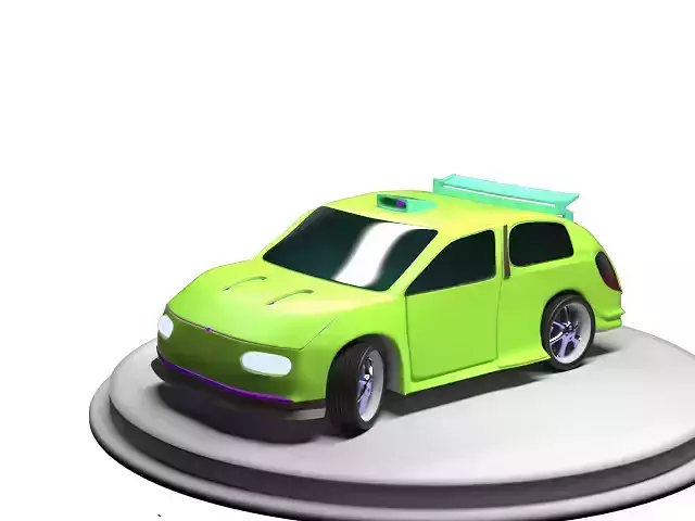 Car Medium Detail Render 3ds max 