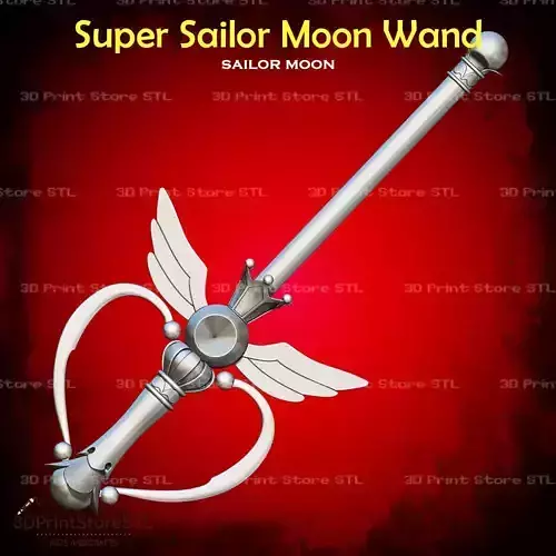 Super Sailor Moon Wand Cosplay Sailor Moon - STL File