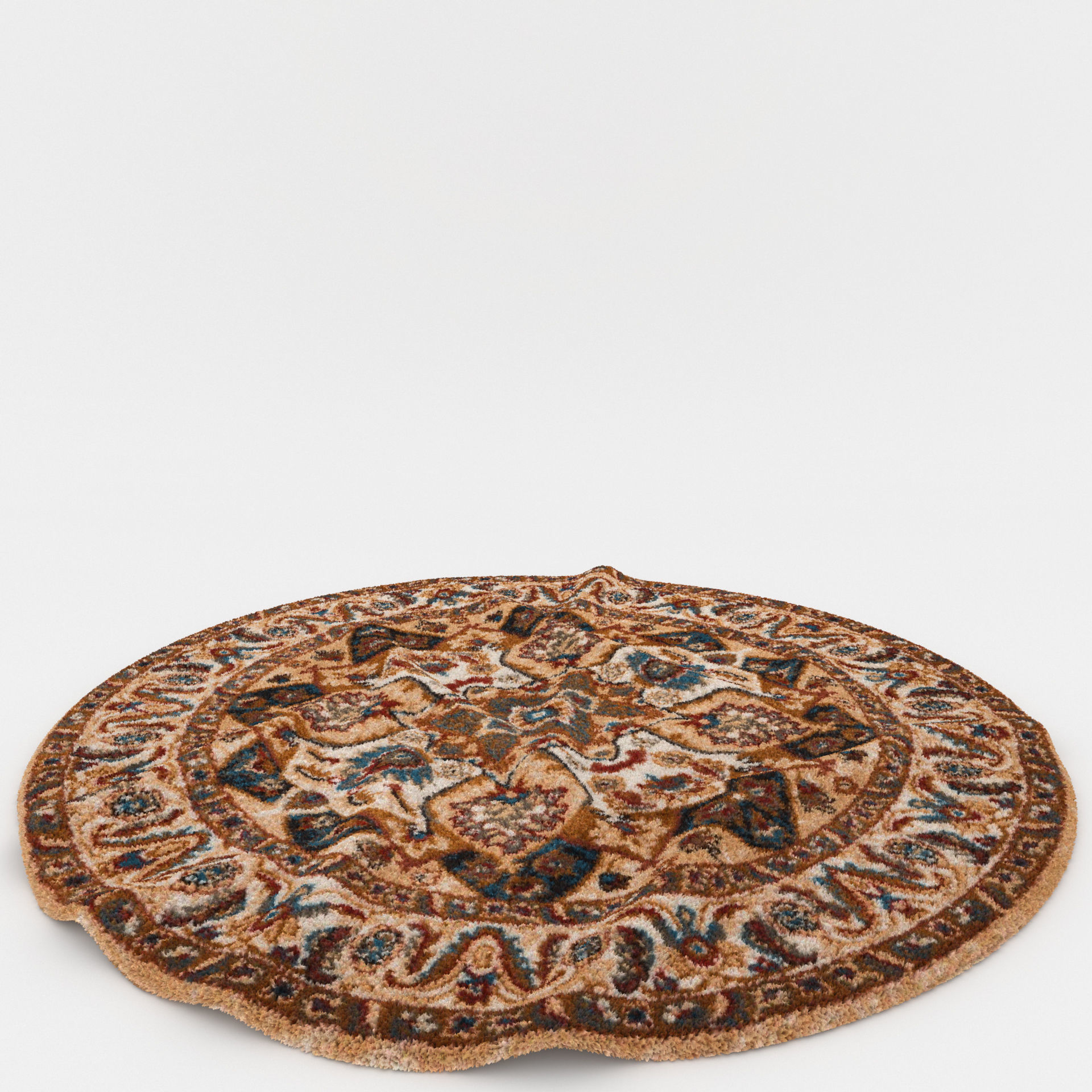 Rugs No 529 Low-poly 3D model_7