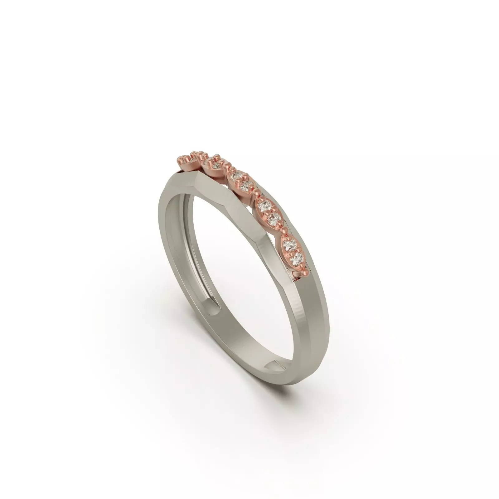 Wedding ring M2 3D print model