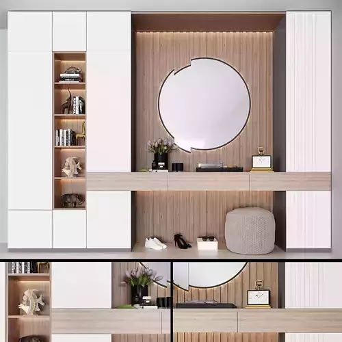 hallway furniture 3D model