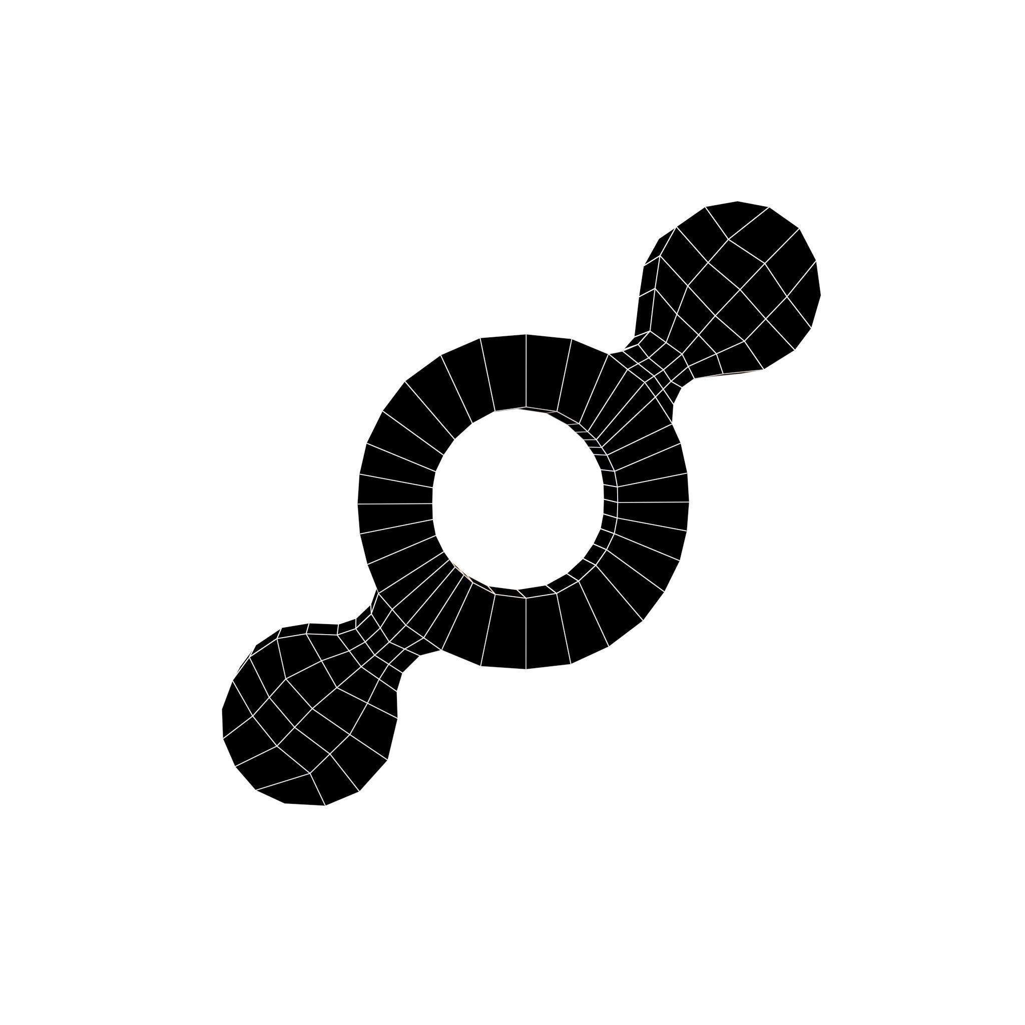 Helium Coin V1 001 Low-poly 3D model_6