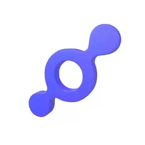 Helium Coin V2 001 Low-poly 3D model