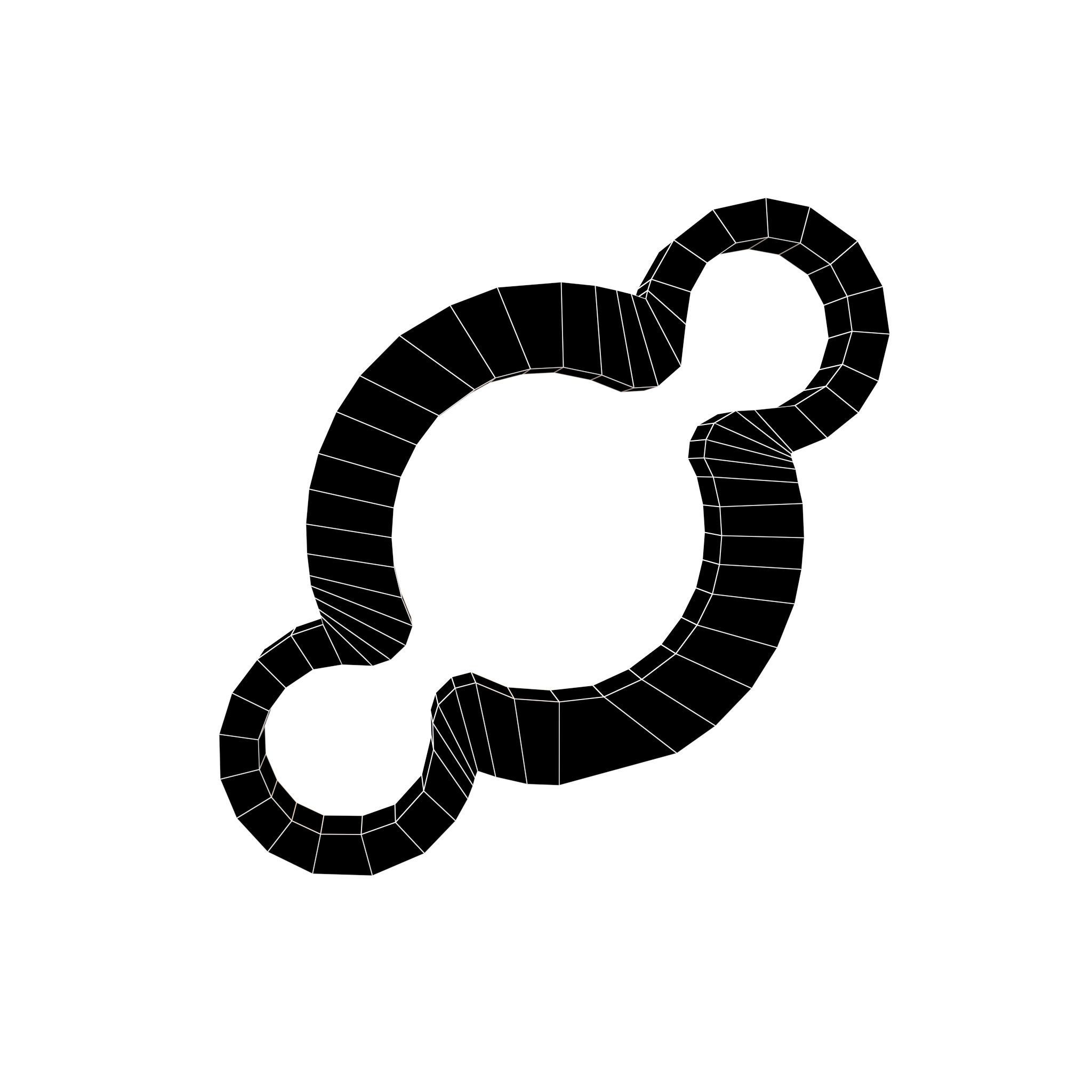 Helium Coin V3 002 Low-poly 3D model_4