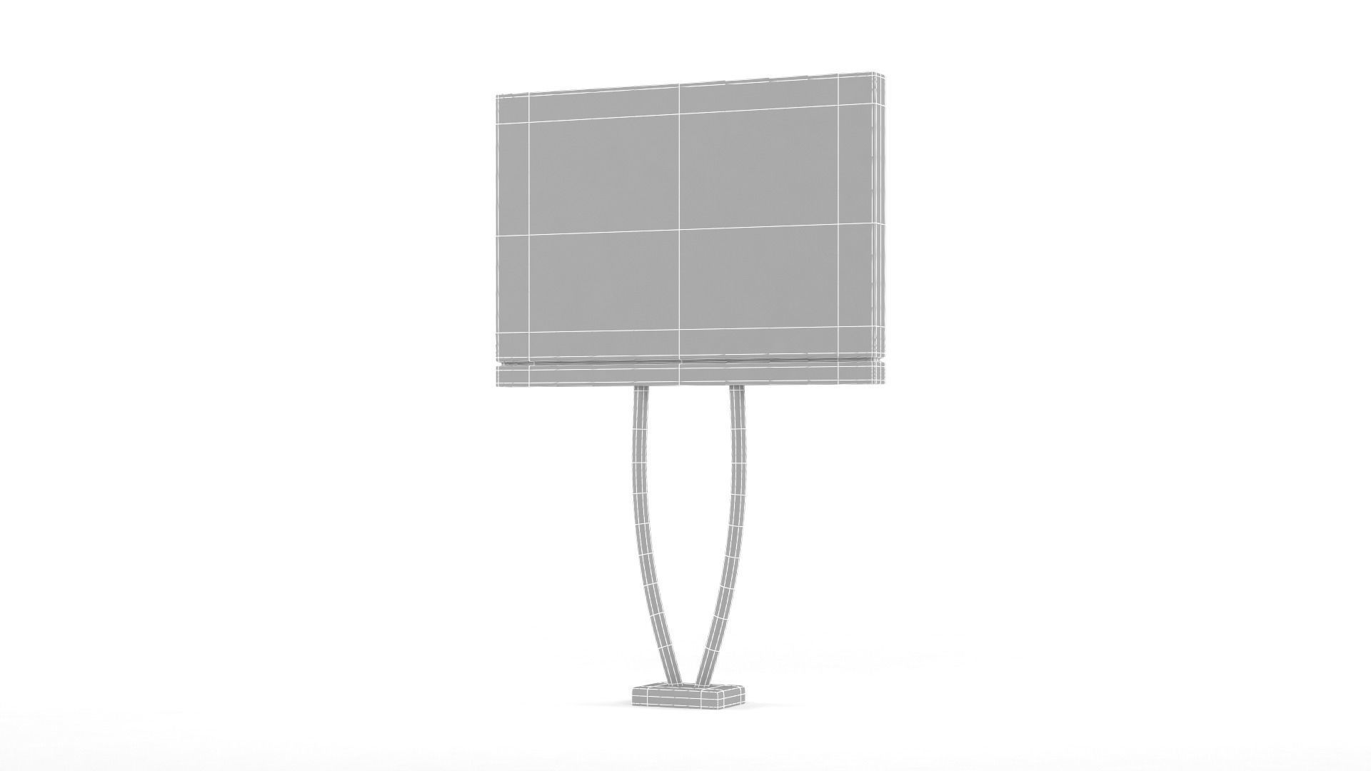 Outdoor Billboard 3D model_10