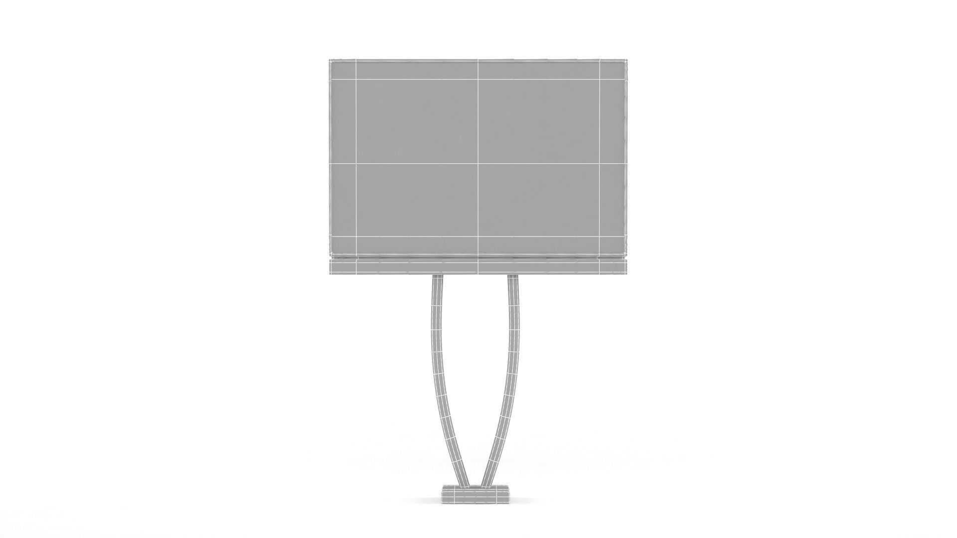 Outdoor Billboard 3D model_8