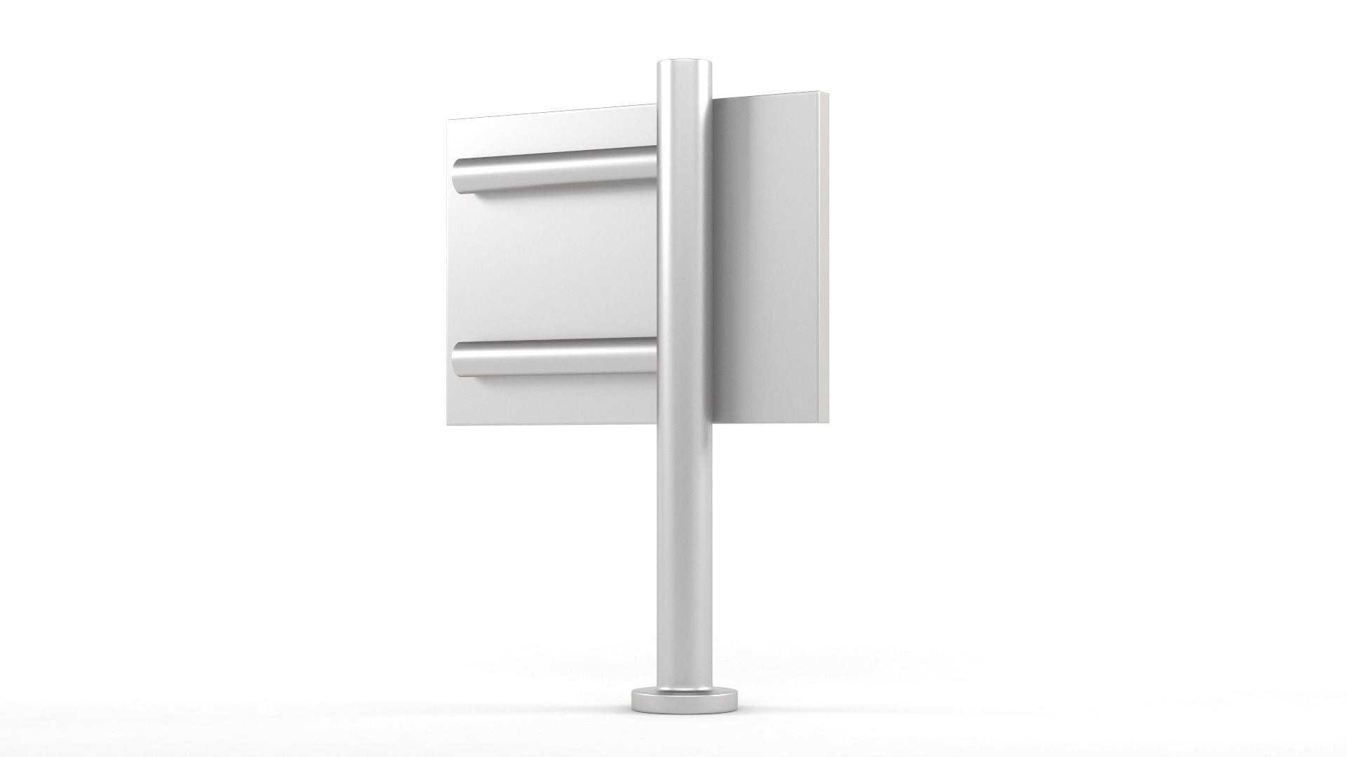 Outdoor Billboard 3D model_6