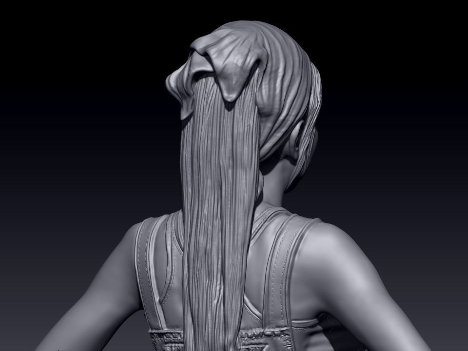 Farm Girl 3D print model_5
