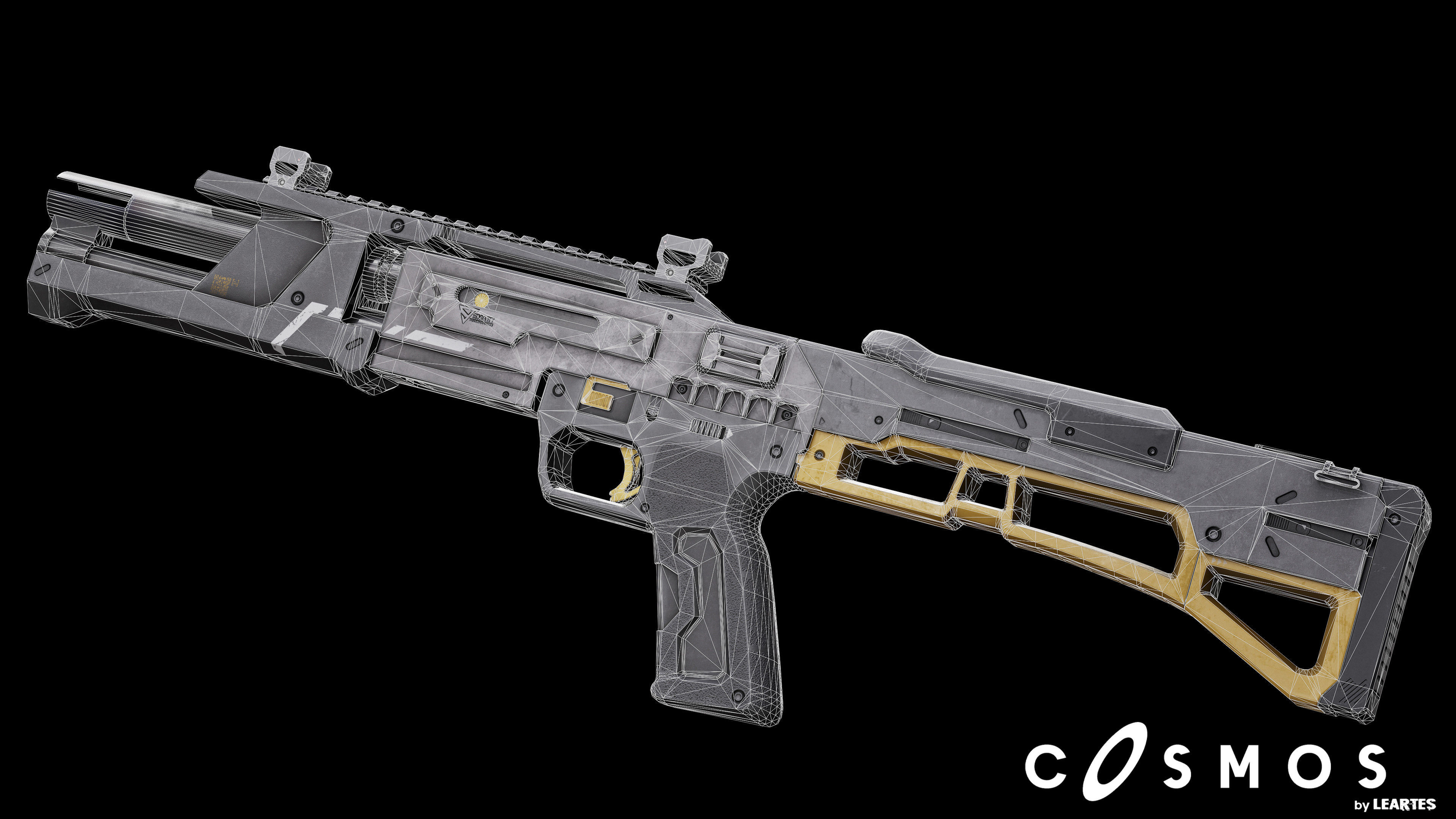 The TS - 12 Low-poly 3D model_6
