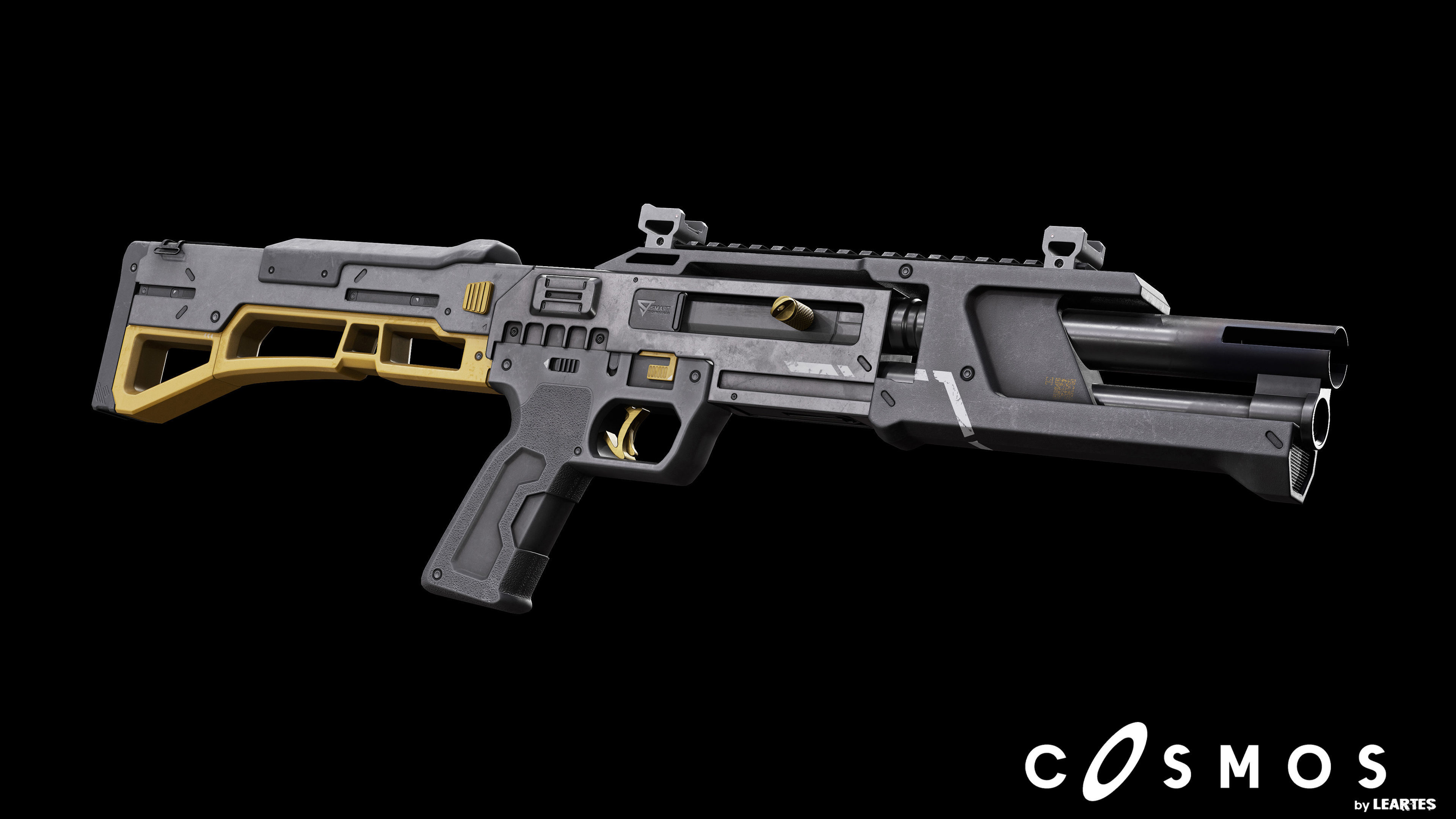 The TS - 12 Low-poly 3D model_1