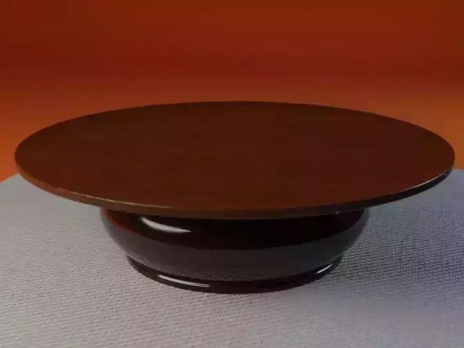 round-table-01 coffee table with round top