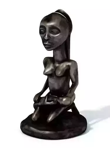 African Statuette 01
