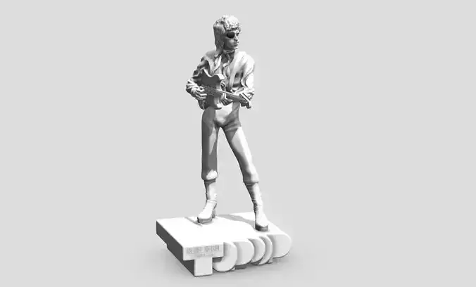 david bowie rebel rebel top pop - 3dprinting