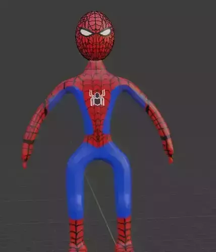 Spiderman 3D model spider man