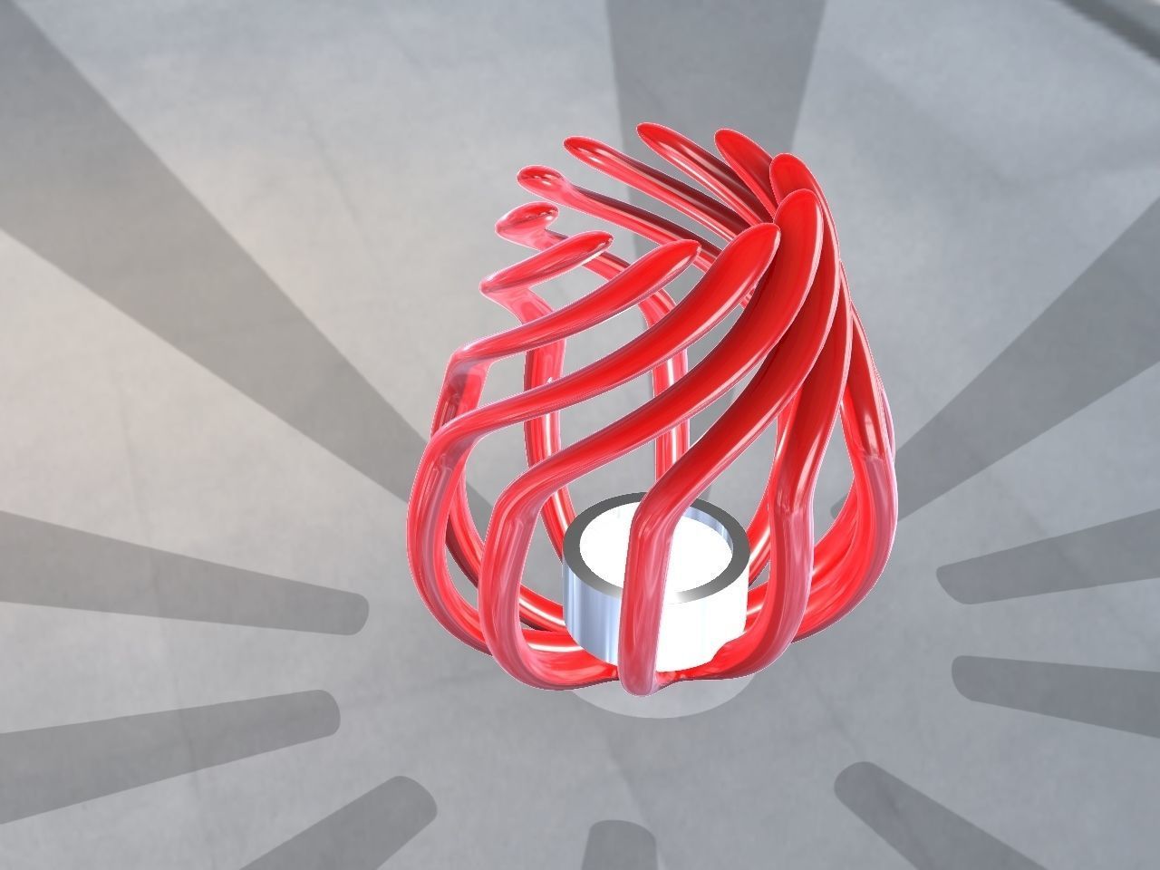 candle stand stl file verified 3D print model_32