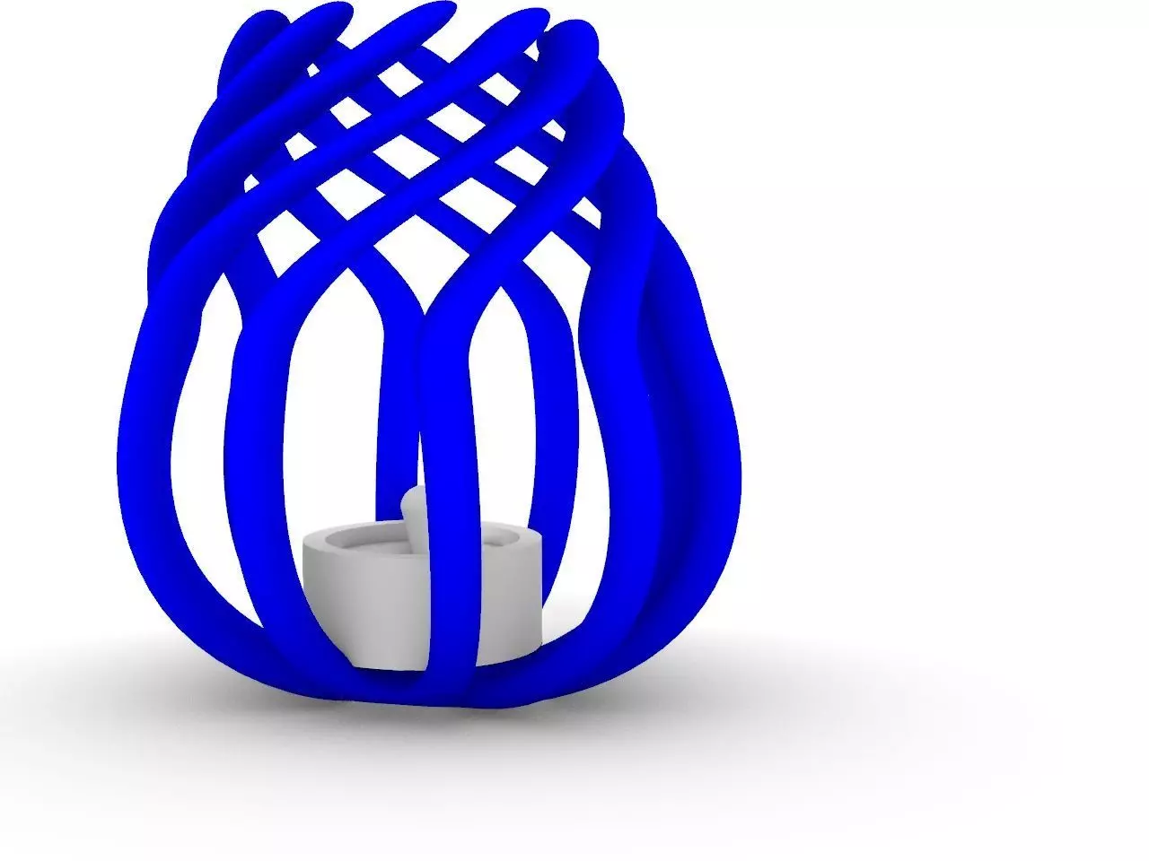 candle stand stl file verified 3D print model_0