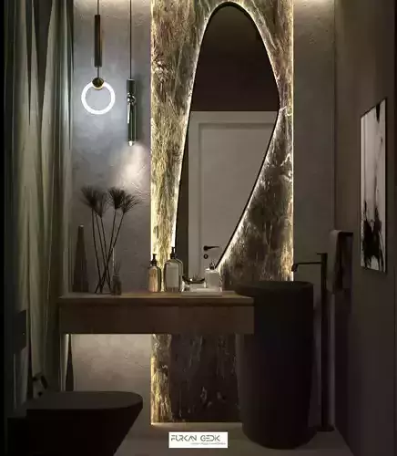 Bathroom Design Modern DV Villa 3D model