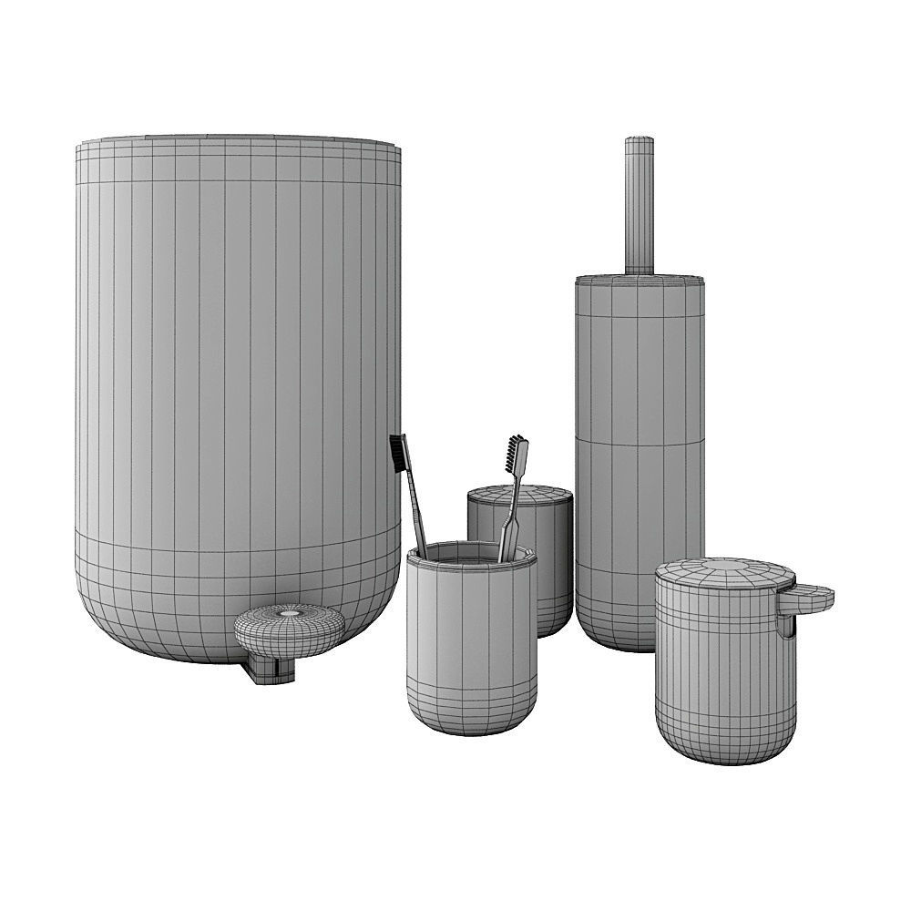 Huset Menu 3D model_2