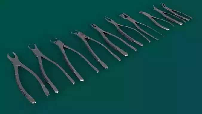 Dental pliers and extraction forceps