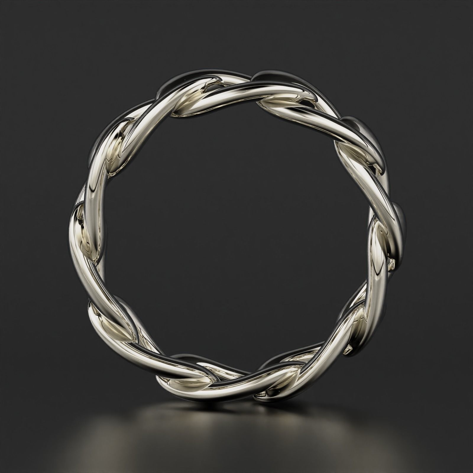 Cuban Ring  3D print model_9