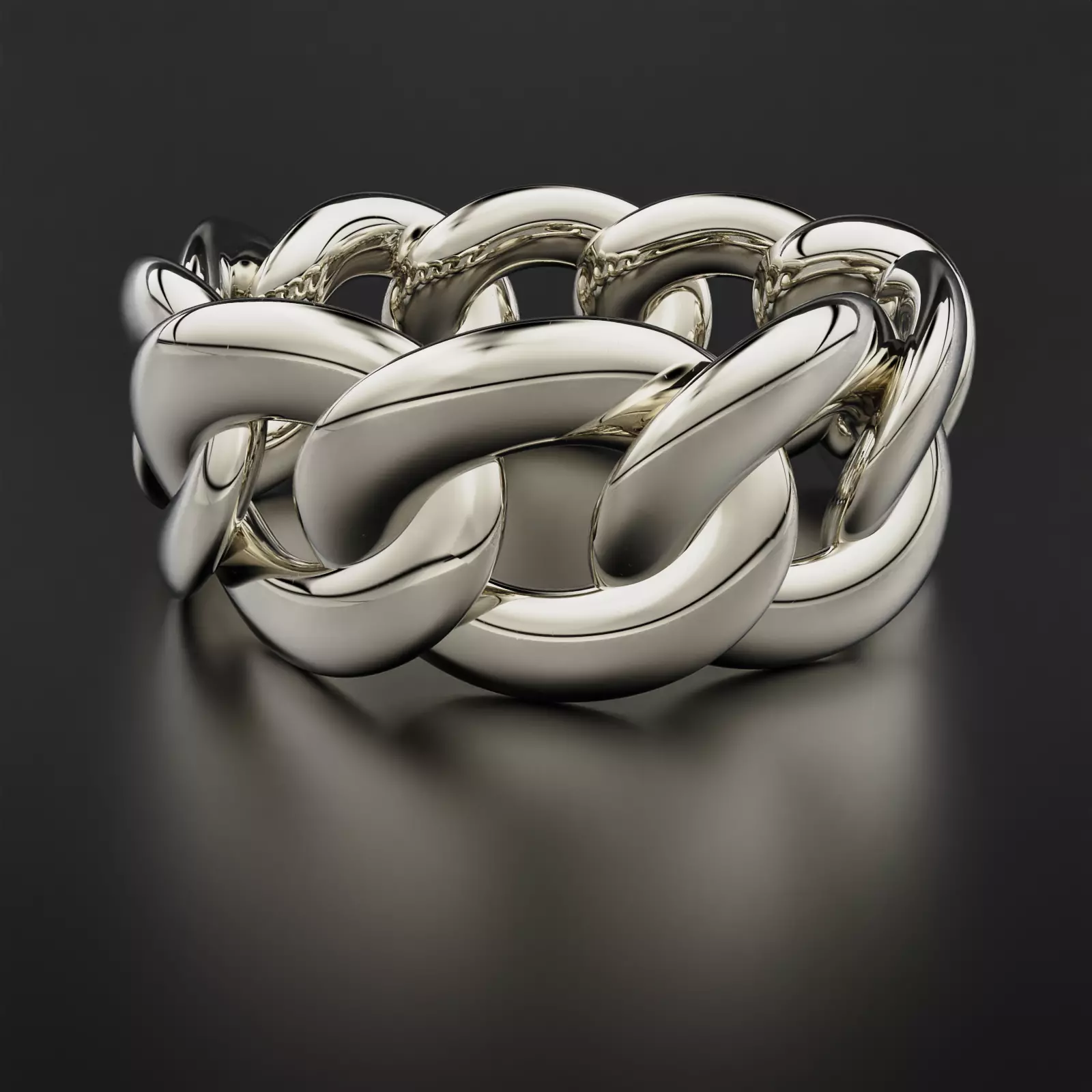 Cuban Ring  3D print model_0