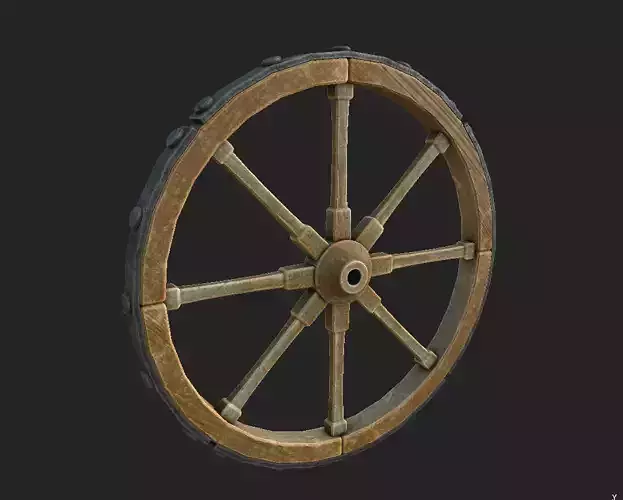 Wooden wheel