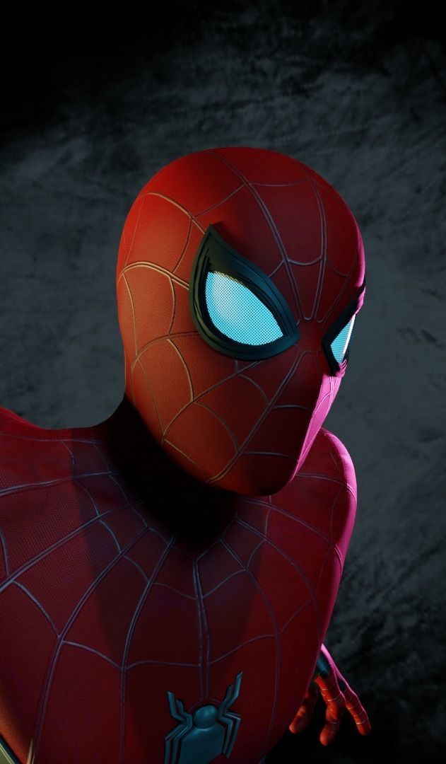 Spiderman far from home 2 SUIT include 3D model_1
