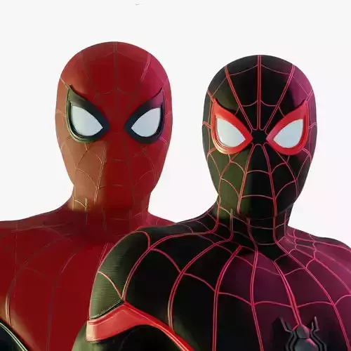 Spiderman far from home 2 SUIT include 3D model