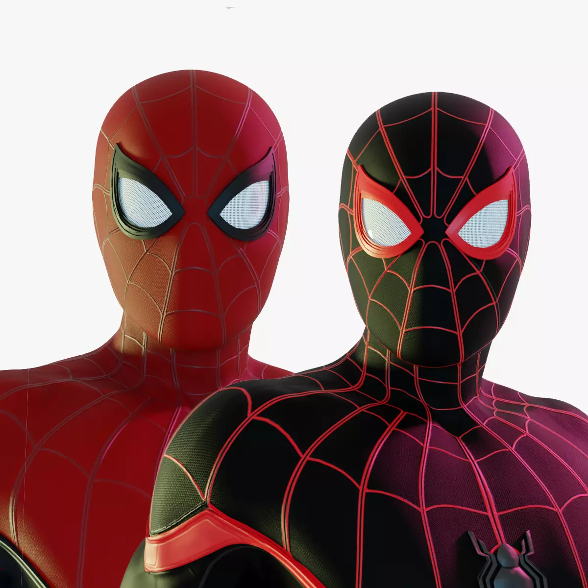 Spiderman far from home 2 SUIT include 3D model_0
