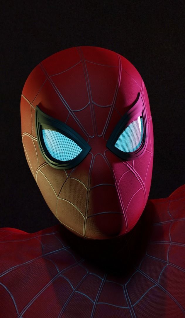 Spiderman far from home 2 SUIT include 3D model_10