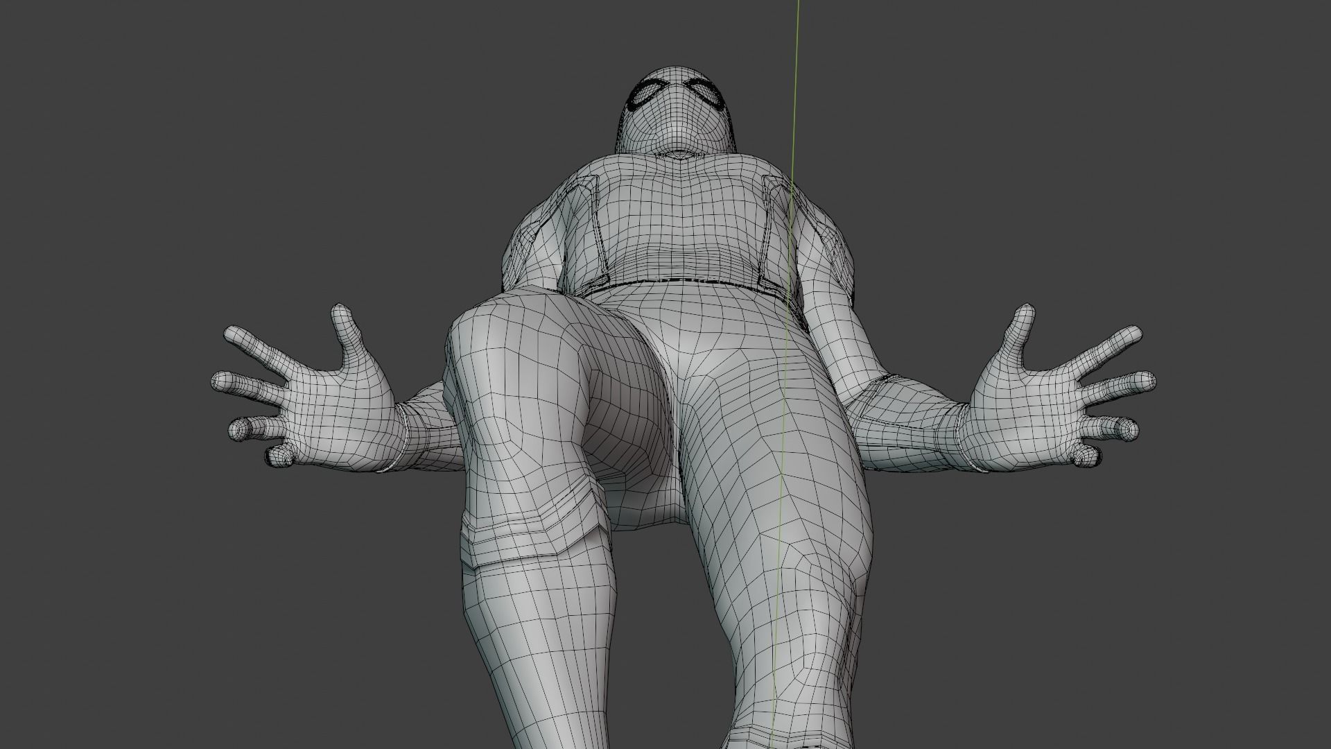 Spiderman far from home 2 SUIT include 3D model_23