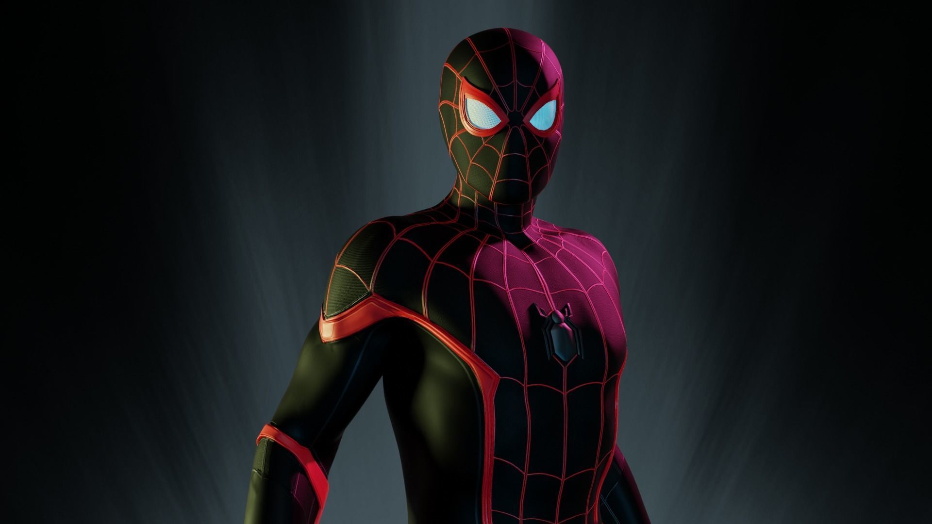 Spiderman far from home 2 SUIT include 3D model_18