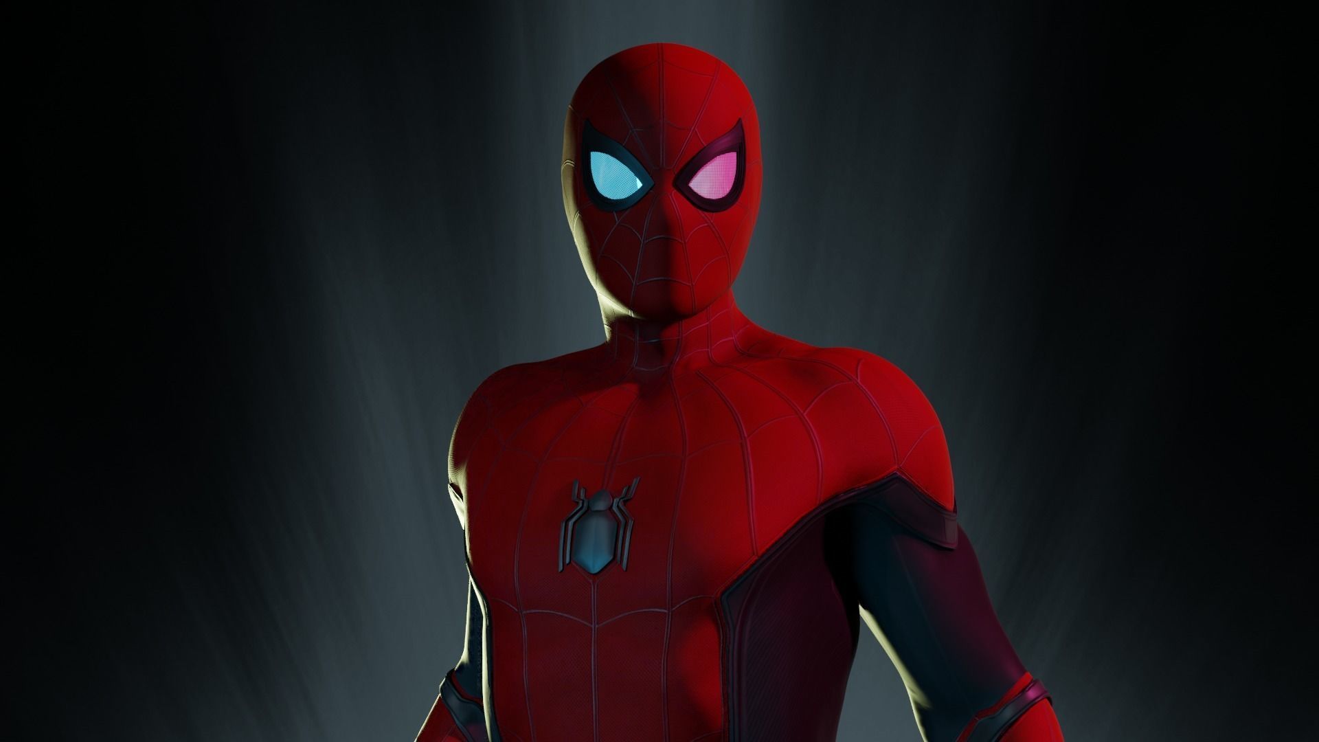 Spiderman far from home 2 SUIT include 3D model_16