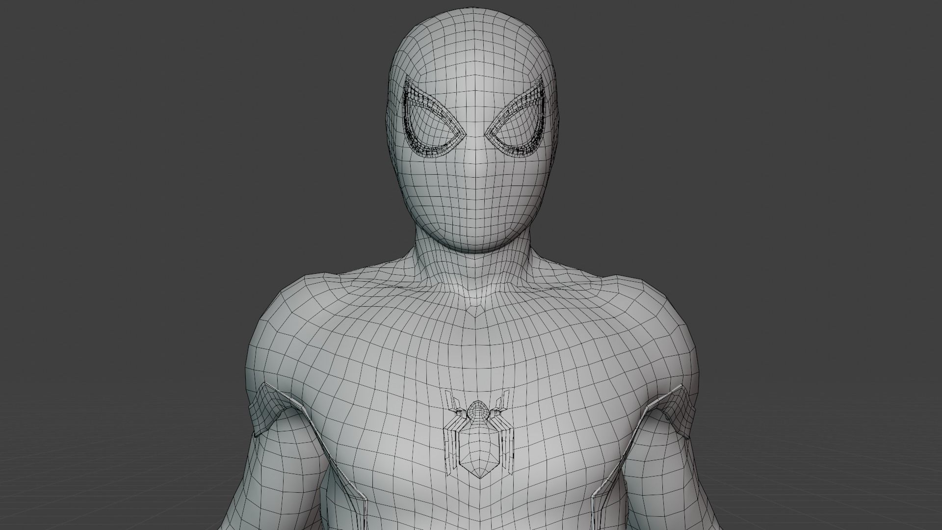 Spiderman far from home 2 SUIT include 3D model_19