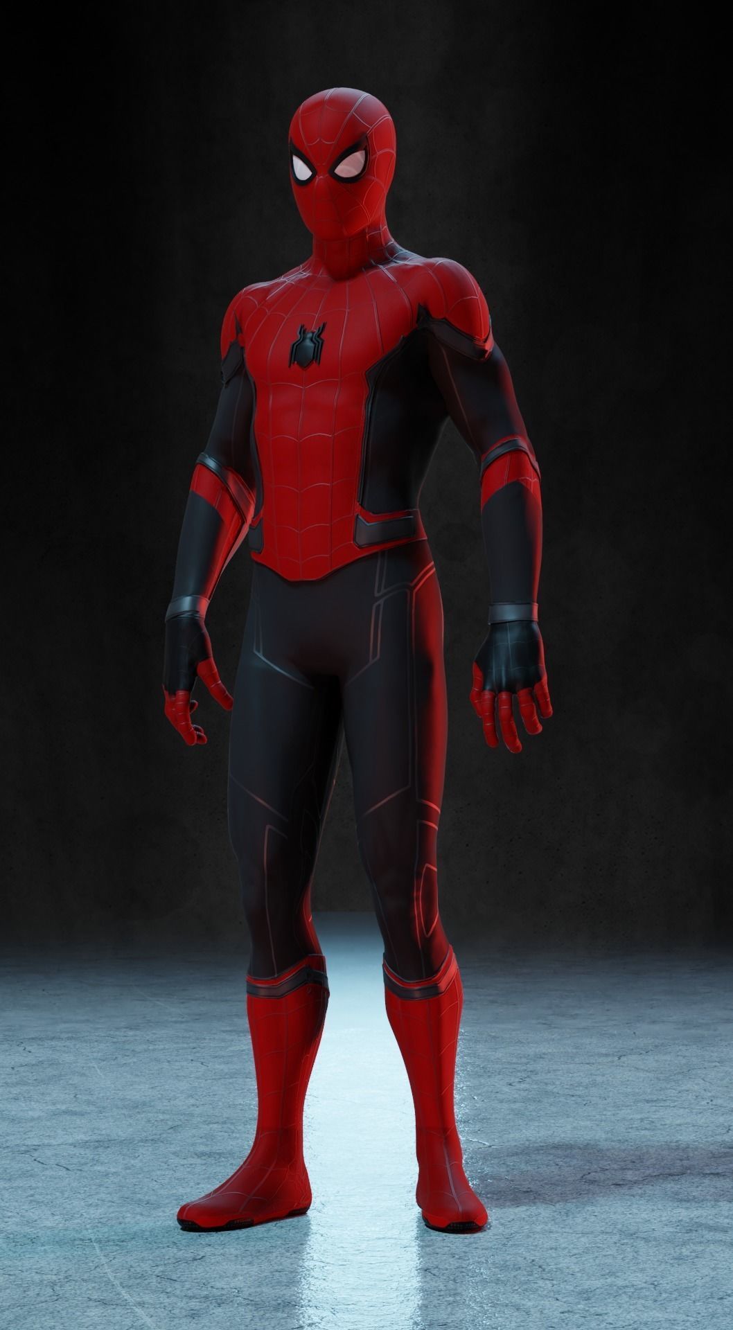 Spiderman far from home 2 SUIT include 3D model_6