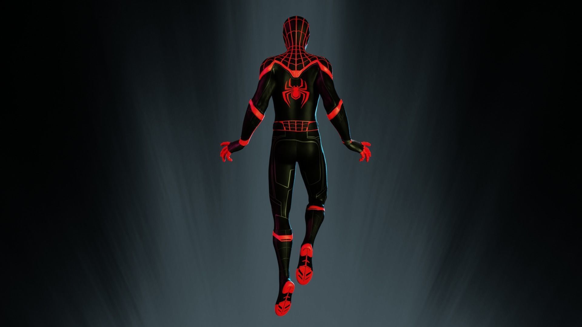 Spiderman far from home 2 SUIT include 3D model_17