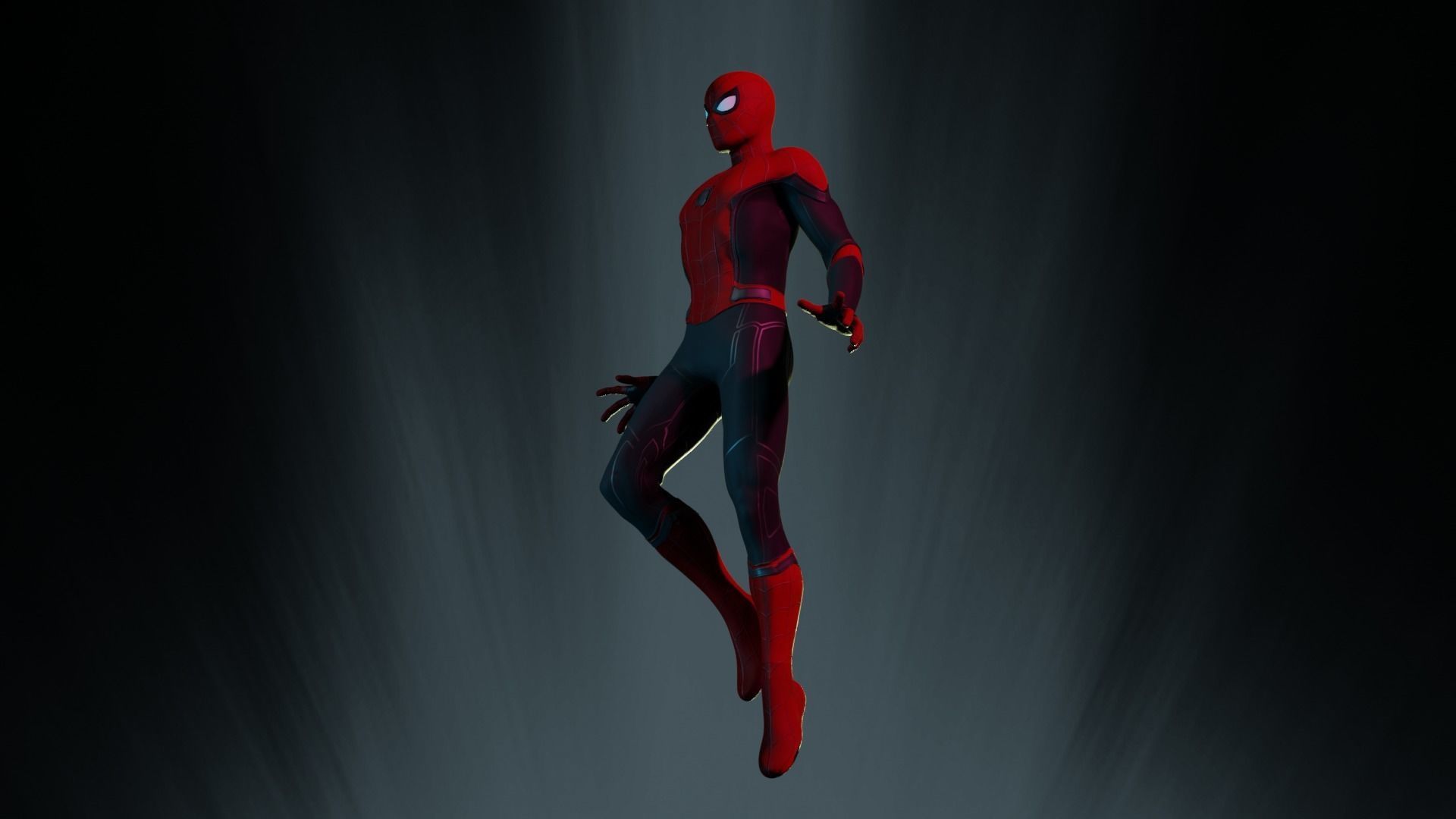 Spiderman far from home 2 SUIT include 3D model_12