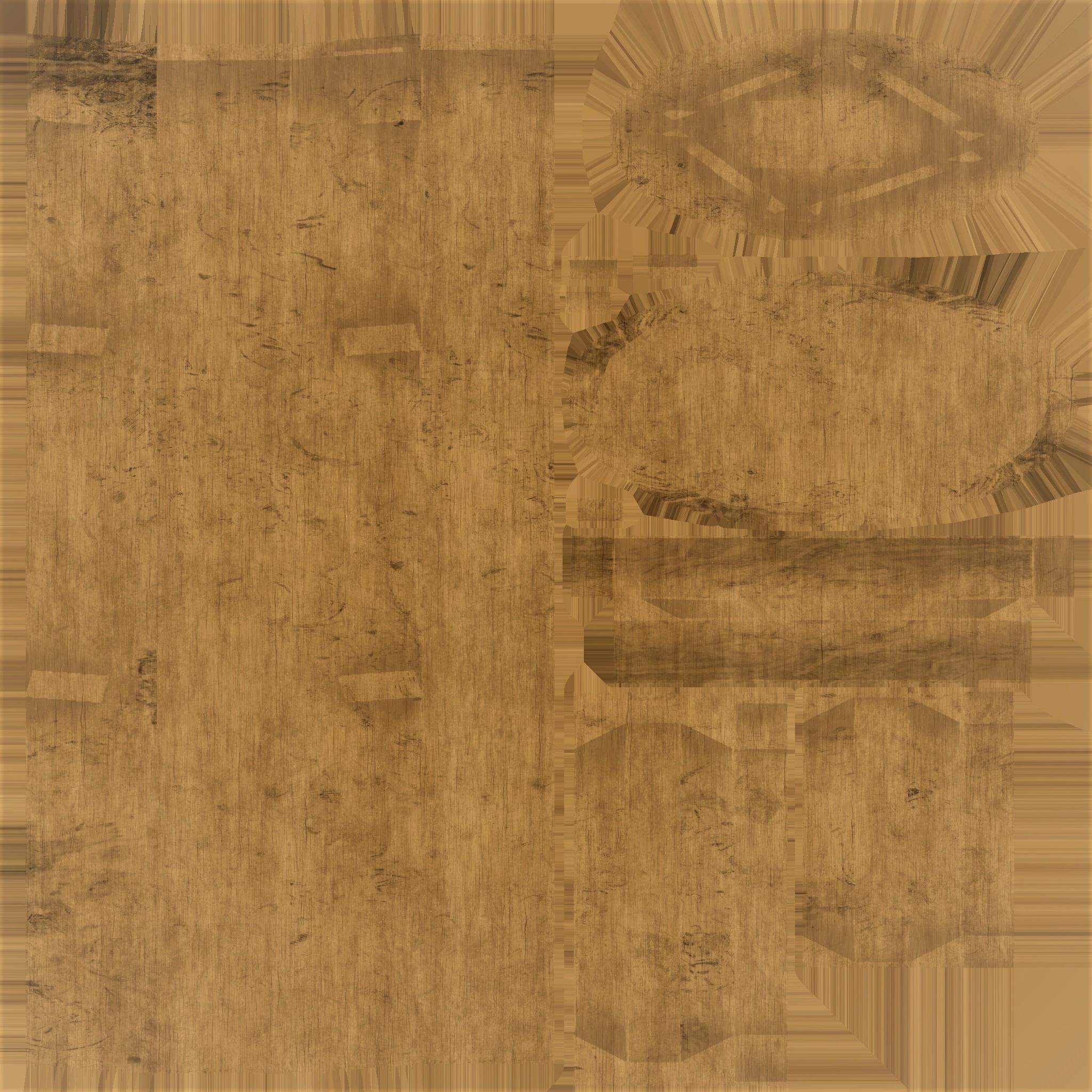 Bar stool wooden 3D model 3D model_80