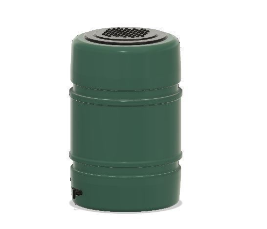 Model Railway - Garden Water Butts 3D print model_6