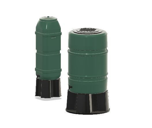 Model Railway - Garden Water Butts 3D print model_3